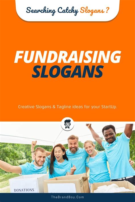 catchy fundraiser slogans